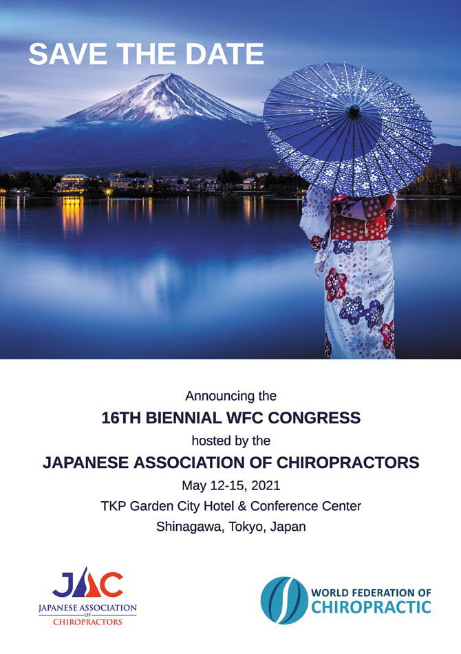 16th Biennial WFC Congress – Tokyo 12-15 May 2021